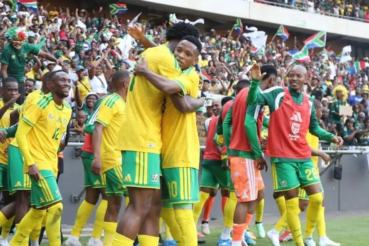 Bafana Bafana Beat Guinea 2-1 In Mosimane's Return