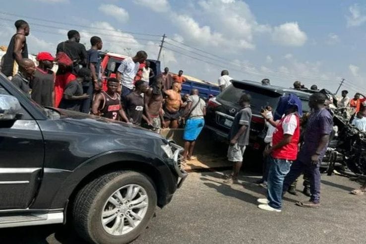 Anthony Joshua recovering from car accident in Nigeria