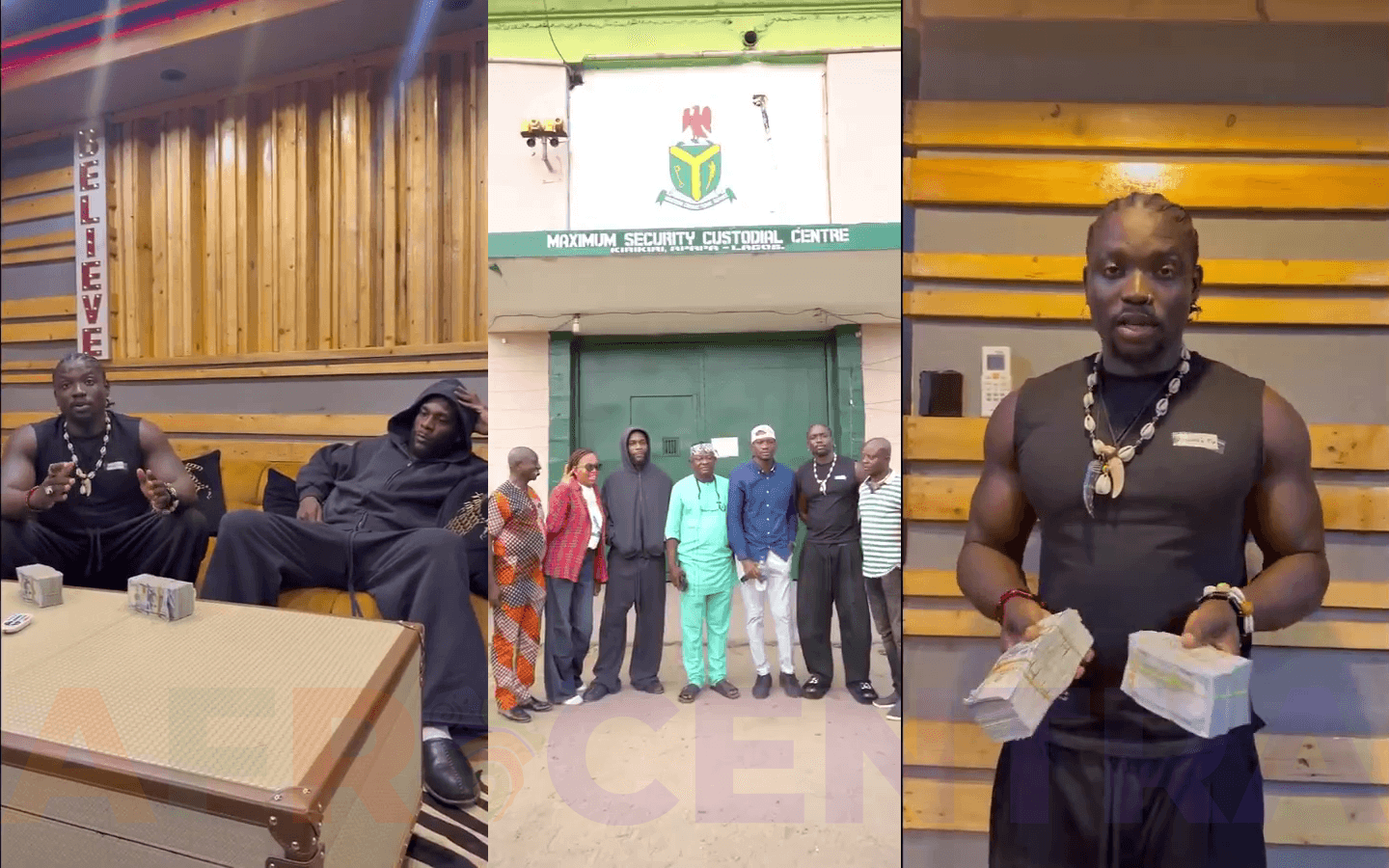 Burna Boy partners with VeryDarkMan to donate $100,000 for clearing hospital debts and freeing inmates in Lagos.